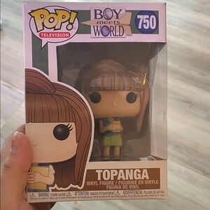Funko Pop! Television Topanga Figure - Brown and Green